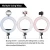 Import ZB-R18 LED Ring Light 18 inch Photographic Lighting 3200-5600K 80W for Makeup Camera Phone Video and live stream tiktok from China