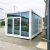 Import ZCS Decorating Sunroom Sun Room Glass Houses Building Portable office cabin houses easy assemble homes from China