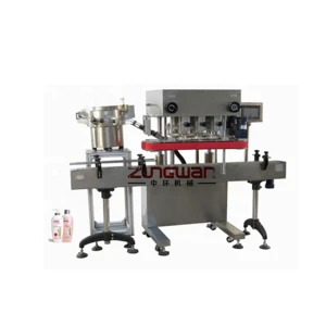 ZHG200 drop automatic beeline type continuous capping machine