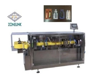 Zonelink mini dose 5ml 10ml 14ml olive oil packing plastic ampoule filling and sealing machine oral liquid filling machine