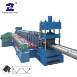 ZY-Factory supplier traffic barrier crash W beam  highway municipal guardrail corner cold roll forming making machine