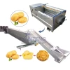 Automatic Potato Slice Dryer Machine Sweet Potato Chips Production Line Potato Cleaning Slicing Drying Production Line