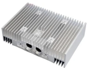 CNC machining aluminum alloy radiator parts processing, support customization