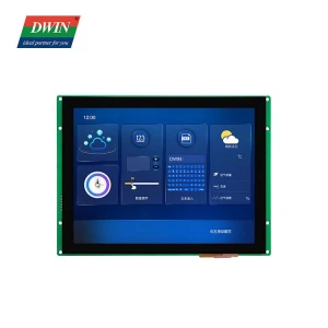 DWIN 8Inch Smart UART TFT LCD display module with control board+software+program 1024*768 HMI touch panel DMG10768C080