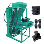 Hydraulic coconut shell carbon powder biomass carbon powder metal powder forming machine, shisha charcoal making machine