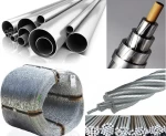 Stainless Steel & Steel & Aluminum & Cooper Wire, Bar, Rebar, Roll, Sheet, Profile, Rod, Mesh, Tube, Rope