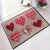 Import non-slip indoor floor mat with nylon printed rubber backing from China