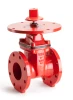 AWWA C515 RESILIENT NRS GATE VALVE-FLANGE END WITH INDICATOR FLANGE