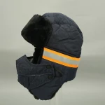 Men's Cycling Outdoor Windproof Cold-proof Thickened Plush Warm Mask Hat Lei Feng Hat Mask Neck Hat