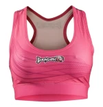 Wholesale Custom Logo Women Running Gym Yoga Bra Tops Ladies Athletic Workout Fitness Push Up Recycled Sports Bra