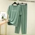 Import Custom Logo Womens Soft Bamboo Pajama Sets Button Down Long Sleeve Pj Pants Set Sleepwear from China