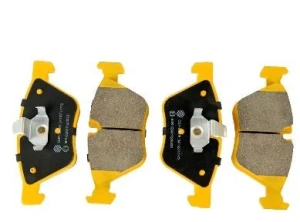 Premium Quality Brake pads, Front axle