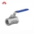 Import SS316 1pc female thread ball valve from China