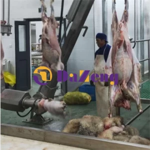 Dazeng abattoir equipment sheep pnuematic skinning machine