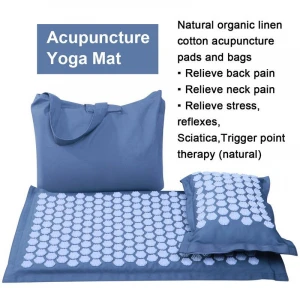 Yoga finger pressure pad and pillow massage needle pad