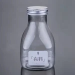 Transparent customized ball PET bottle for cold drink