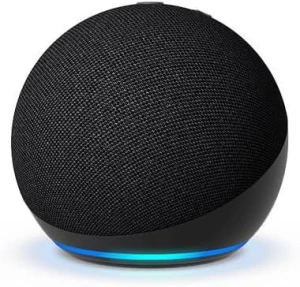 Dot With bigger vibrant sound, helpful routines and Alexa | Charcoal
