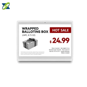 7.50inch 2.4GHz Electronic Shelf Label for retail stores