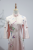 Import Light Pink Heavy Silk Embroidered Qipao Dress from China