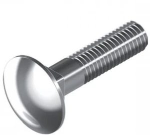 Half-round head square neck bolts, Carriage Bolt