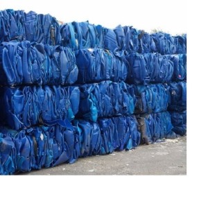 Factory Price HDPE Drums Regrind/HDPE Blue Drums Flakes/ Recycled Plastic HDPE Drums Scrap
