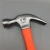 Import 0.5kg claw hammer  with fiberglass  handle from China