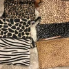 Ladies Pouch leather Designer-Jaguar, cheetah, leopard, zebra