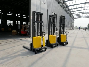 Hydraulic Forklift Manual Stacker For Sale
