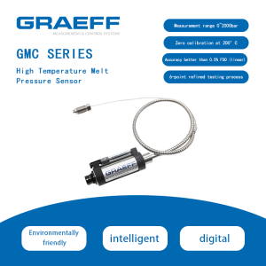 GRAEFF GMC series  high temperature melt pressure sensors