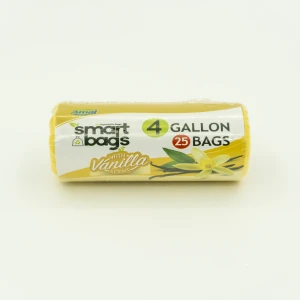 4 Gallons Scented Trash Bags On Roll