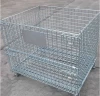 Steel Foldable Wire Mesh Container  custom Wire Container  wire containers Exporter