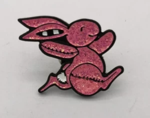 Custom Bunny Metal Badge
