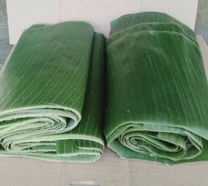 Natural Banana Leaf Wraps for Food Presentation and Grilling