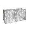 high quality gabions box 60*80mm galvanized hexagonal wire mesh exporting to Egypt