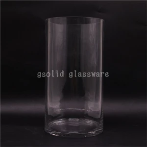 Glass vases tall cylinder wedding centerpiece for decorating flowers