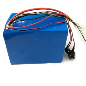 Robot lithium ion battery pack with BMS