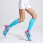 2022 High Quality Manufacturer Sweat Absorption Women Sport Design Color football Sport Socks