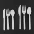 Import 100% compostable cutlery cpla fork biodegradable cutlery cpla tea spoon knife from China