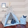 100% Cotton Canvas Cloth Tipi Tent Kids Indoor Play Tents Teepee Indian Tent
