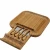 Import 100% Natural Bamboo Cheese Cutting Board & Cutlery Set with Slide-Out Drawer from China