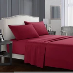 100%  polyester Room Queen Set OEM Your Design Bedsheet 300 Thread Count Beige Dyed Fitted Bed Sheet Bedding Set