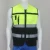 Import 100% polyester traffic products security guard uniform en iso 20471 reflective safety vest with zipper pocket from China