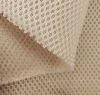 100 polyester tricot mesh suede fabric/net suede fabric
