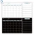 Import 10.1P-1 Easy erasable magnetic calendar chalk board fridge blackboard magnetic from China