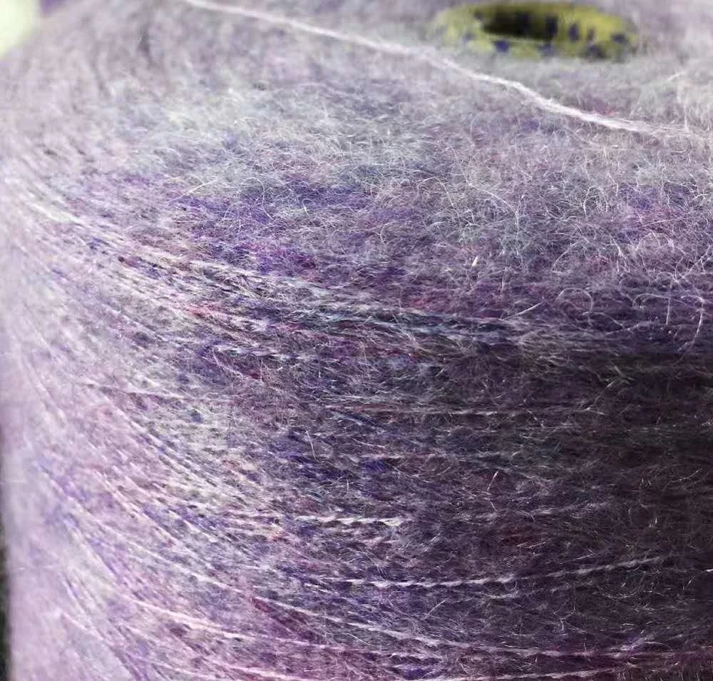 1/13NM fancy yarn 20% wool 8% mohair blended yarn