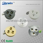 12V dimmable high power mini aluminum 3w led cabinet lighting for furniture