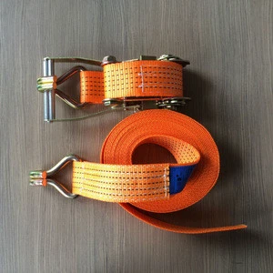 1&#39;&#39; x 8M buckle Tie Down Strap with ratchet for pallet packaging