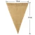 Import 13Pcs/set Burlap Lace Cloth Linen Banners Flags Marriage Wedding Church Event Decor Accessories from China
