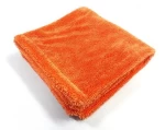 1400gsm-1600gsm car wash cloth large size twisted loop car drying towel
