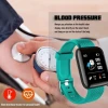 1.44 Inch Color Screen 116 Plus Smart Watch Heart Rate Blood Pressure Monitoring Track Movement IP65 Waterproof D13 Bracelet